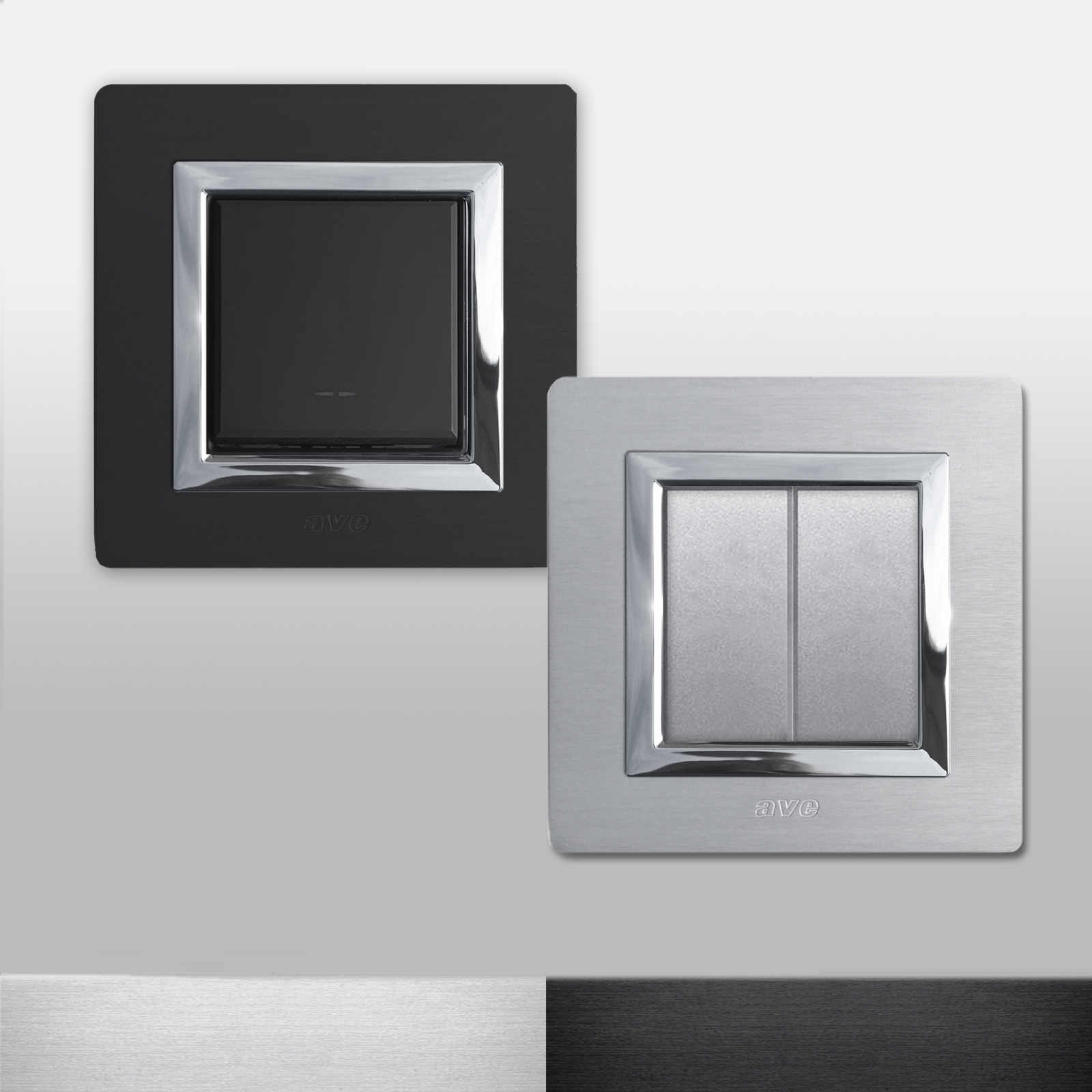 Kollektion AVE Alumia S44 Schalter